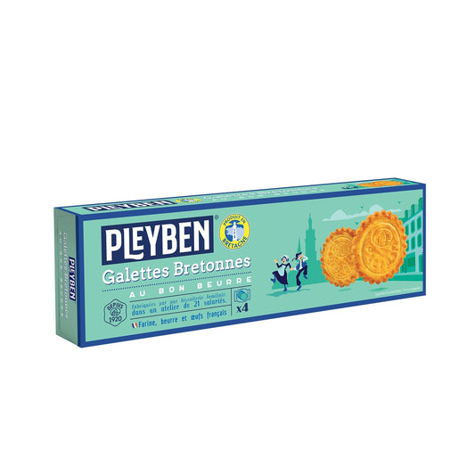 Biscuits Galette de Bretagne GALETTES PLEYBEN le paquet de 16 - 130 g