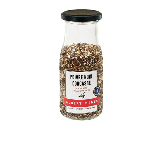 Poivre Noir Concasse ALBERT MENES le pot de 70g