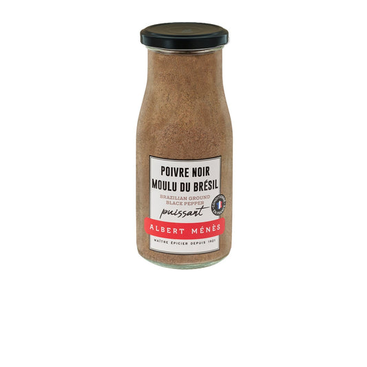 Poivre Noir Moulu ALBERT MENES le pot de 75g