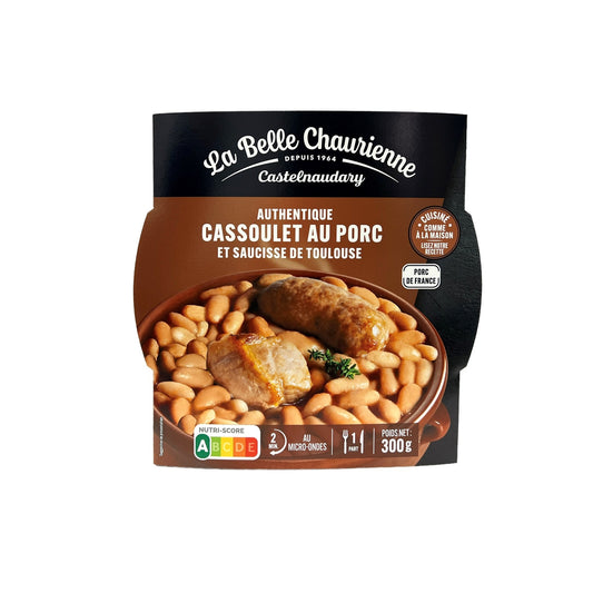 Cassoulet with Pork and Toulouse Sausage LA BELLE CHAURIENNE