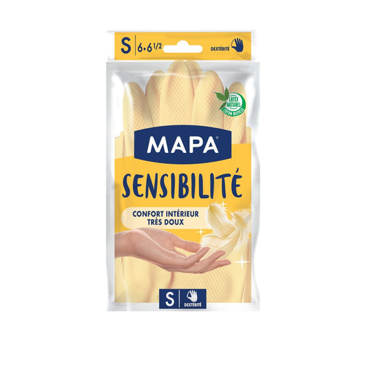 MAPA Satin Latex Gloves Size S