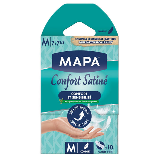 Gants Fins Taille M MAPA la boite de 10