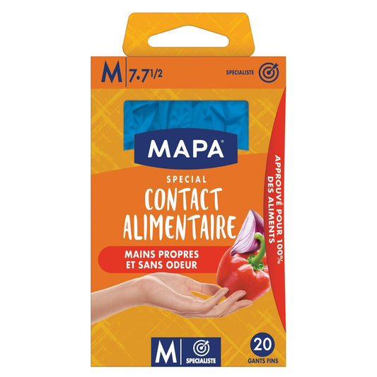 MAPA Food Contact Gloves Size M