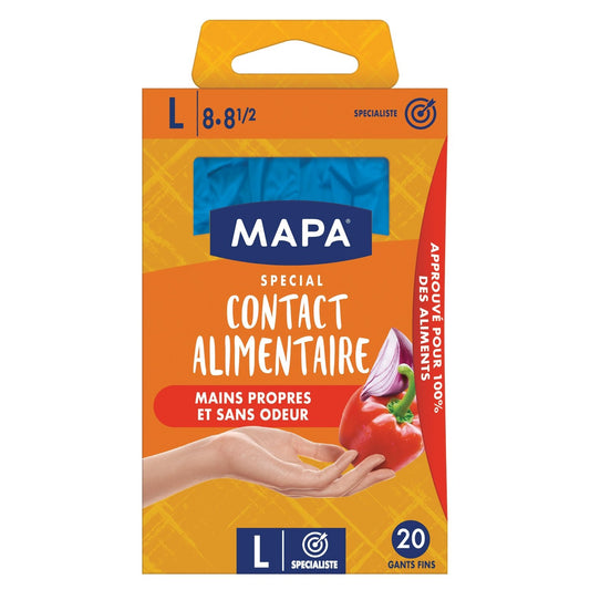 MAPA Food Contact Gloves Size L