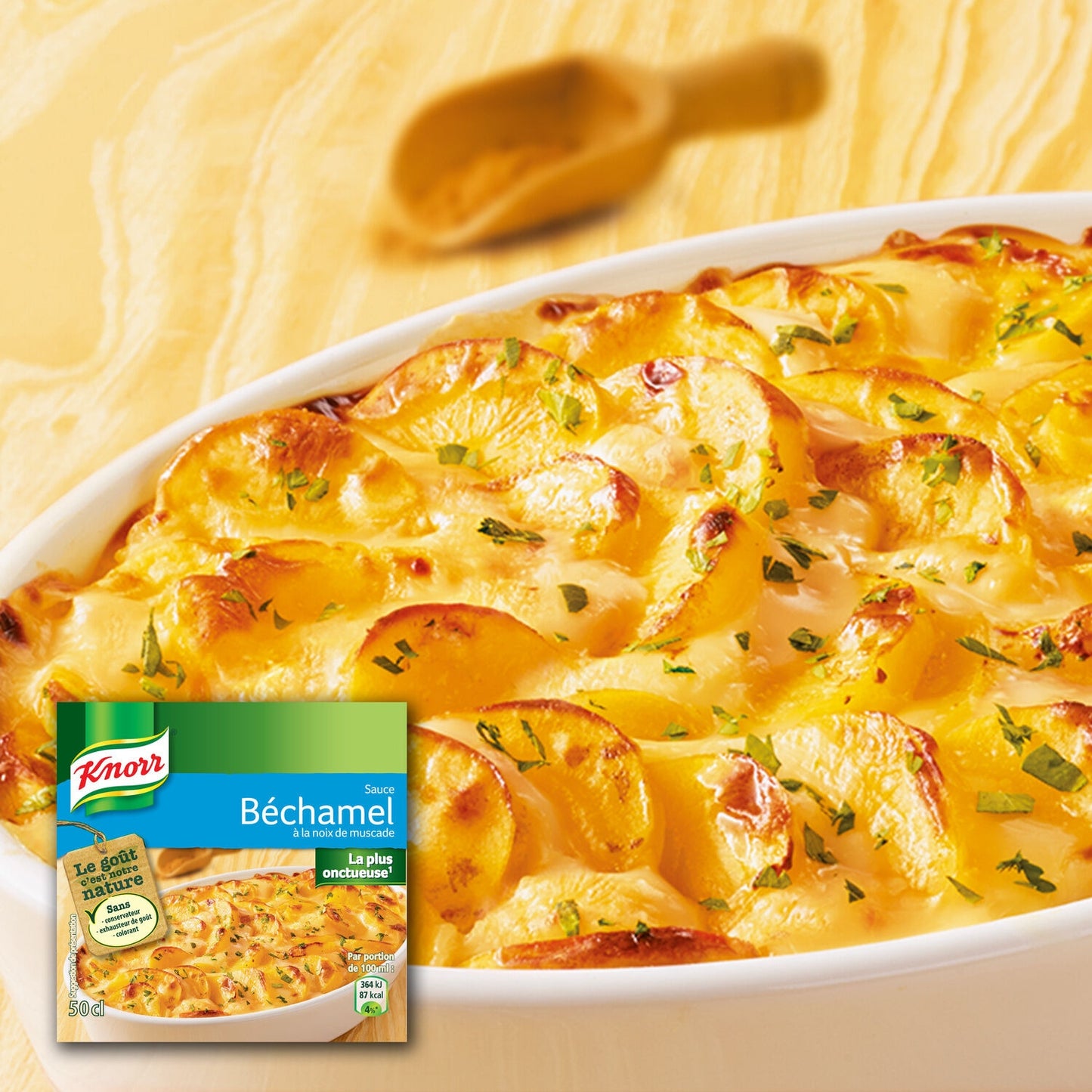 Sauce Béchamel Noix de Muscade KNORR
