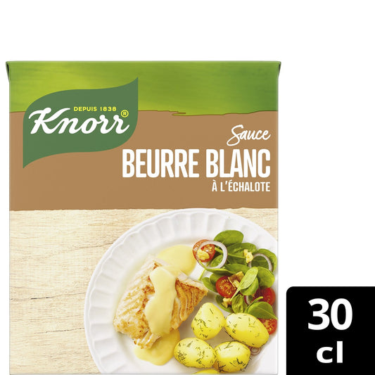 Sauce Beurre Blanc Échalote KNORR la brique de 30 cl