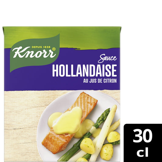 Sauce Hollandaise au Jus de Citron KNORR la brique de 30 cl