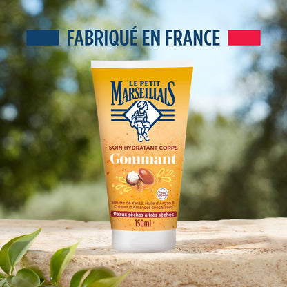 Gommage Corps Peau Très Sèche Exfoliant Hydratant Karité et Huile d'Argan LE PETIT MARSEILLAIS