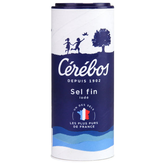 Sel Fin Iodé CEREBOS le flacon de 125 g