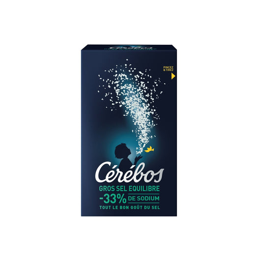 Gros Sel CEREBOS la boite de 700g