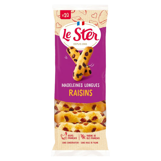 LE STER Long Raisin Madeleines