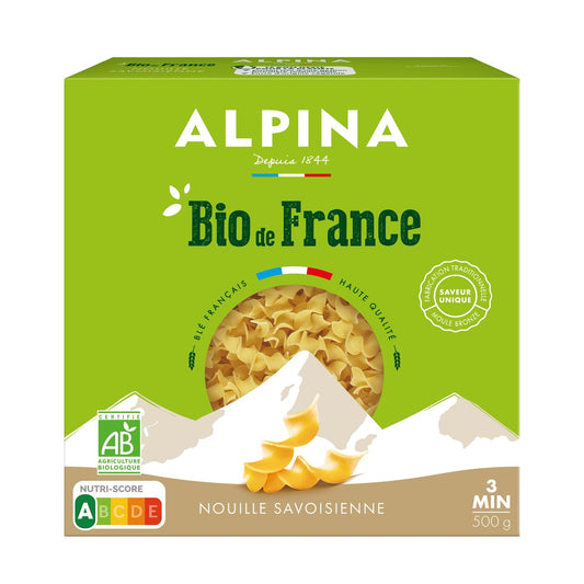 Organic Pasta, Savoisienne Noodles ALPINA SAVOIE