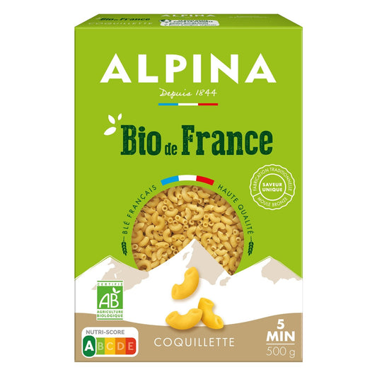 Organic Pasta Coquillettes ALPINA SAVOIE