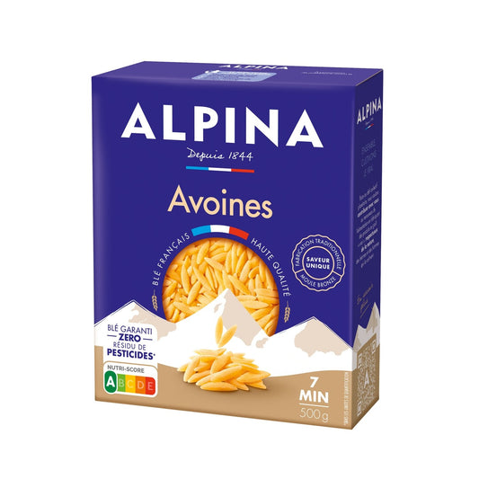 Pâtes les Avoines ALPINA le paquet de 500 g