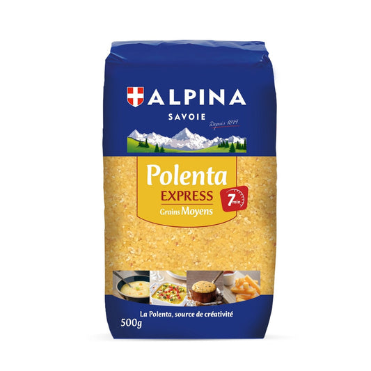 Polenta Grains Moyens Sans Gluten ALPINA SAVOIE le paquet de 500 g