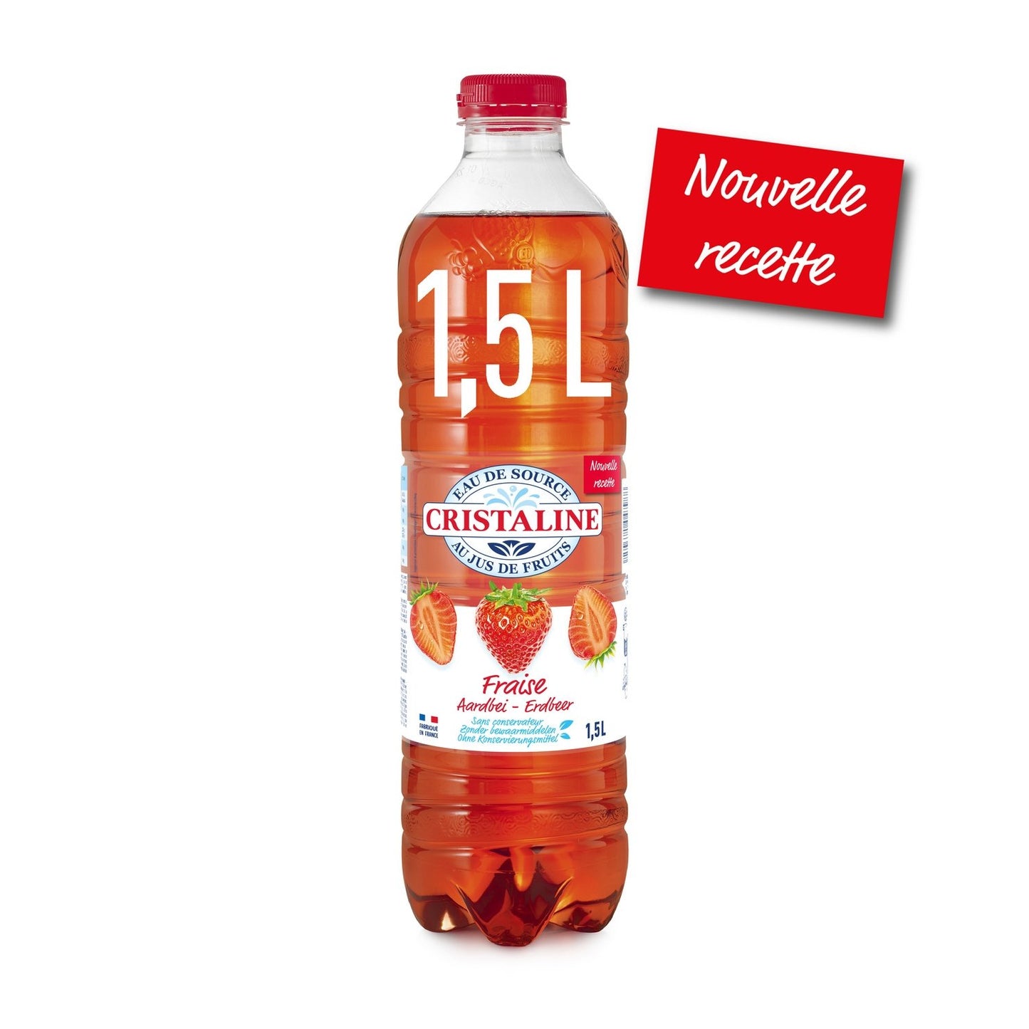 CRISTALINE Strawberry Flavored Water