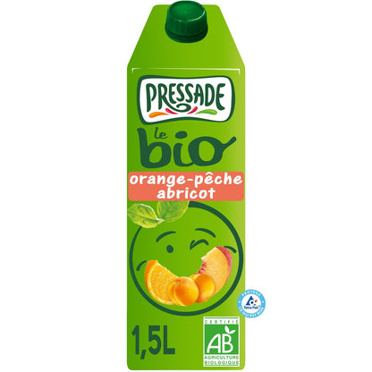 Organic Multifruit Nectar Orange Peach Apricot PRESSADE