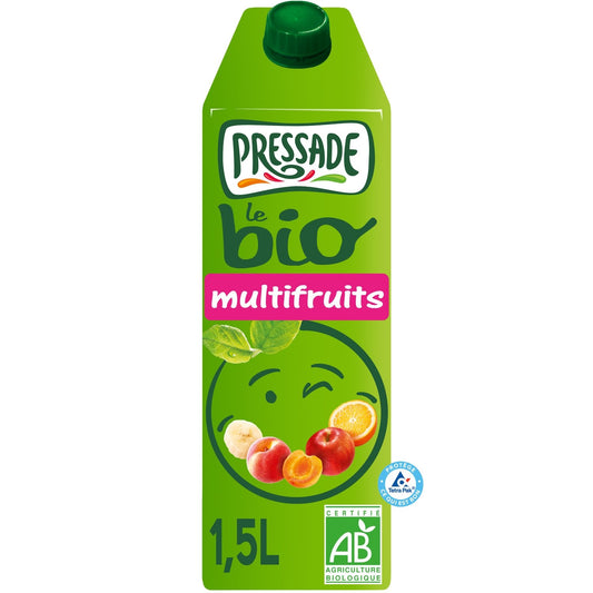Nectar Multifruits Bio PRESSADE la brique de 1,5L