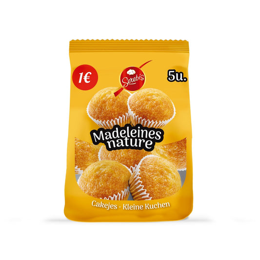 Madeleines Nature SEREBIS le paquet de 5 pièces
