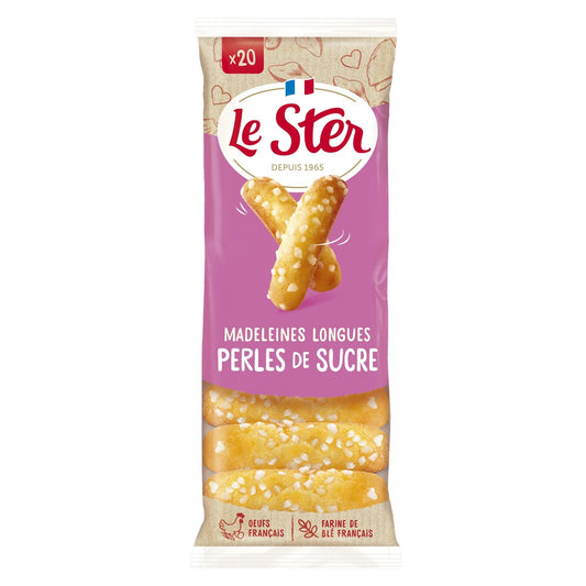 Madeleines Pépites de Sucre LE STER le paquet de 20 - 250 g