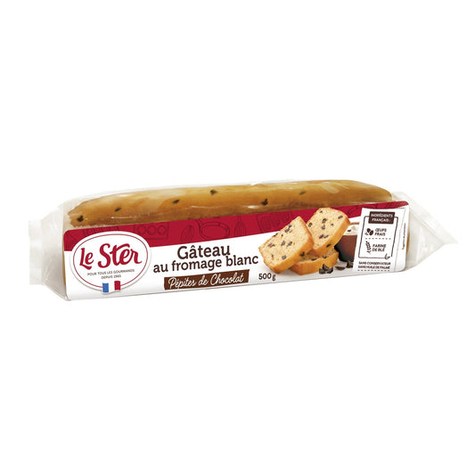 Gâteau au Fromage Blanc Pépites de Chocolat LE STER le paquet de 500g