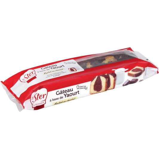 Gâteau à Base de Yaourt Marbré au Chocolat LE STER le paquet de 480g