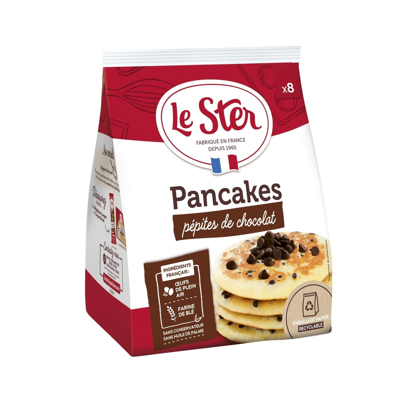 LE STER Chocolate Chip Pancake