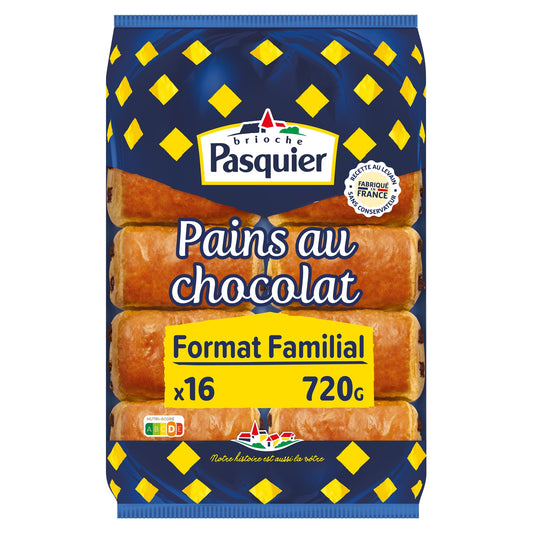 Pains au Chocolat PASQUIER le sachet de 720g