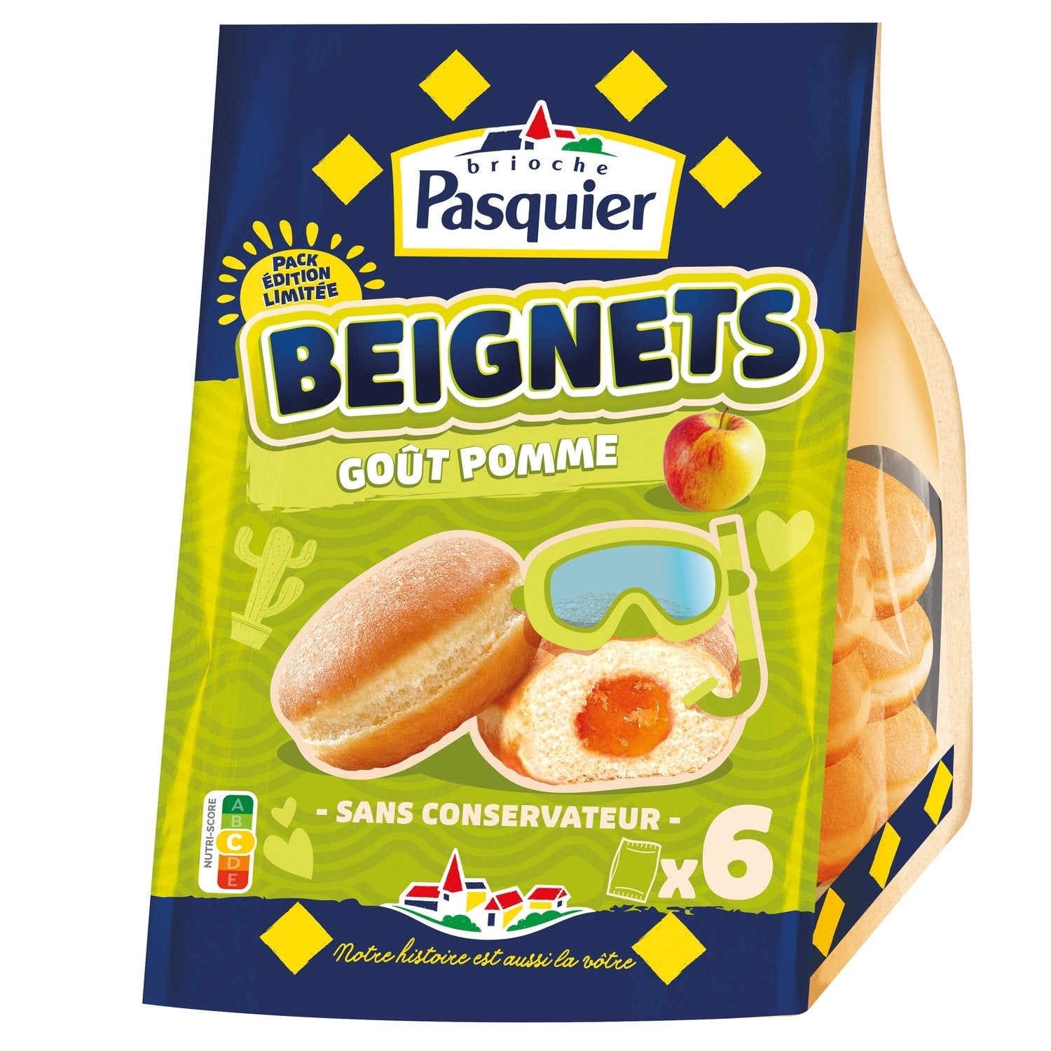 Beignets Pomme PASQUIER le sachet de 270g