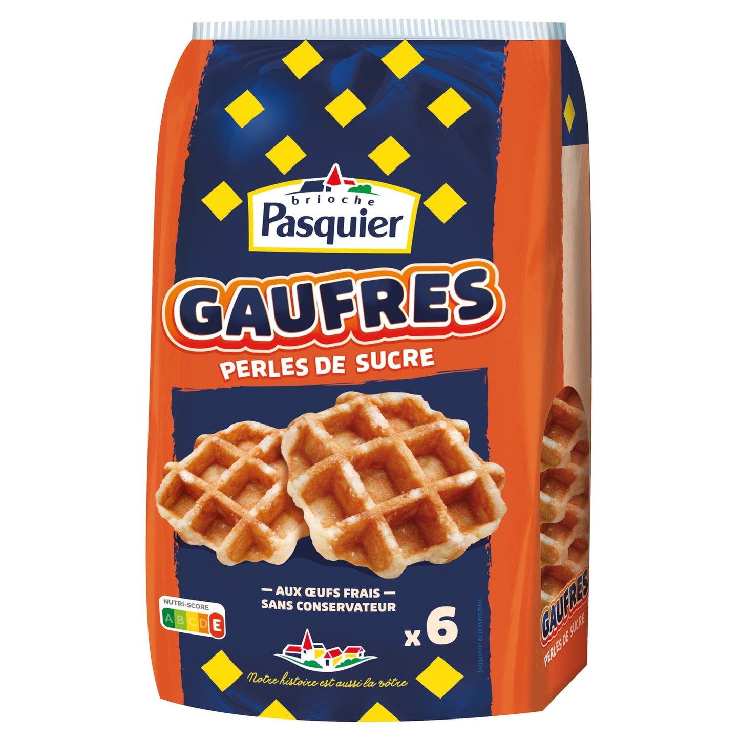 PASQUIER Zuckerperlenwaffeln