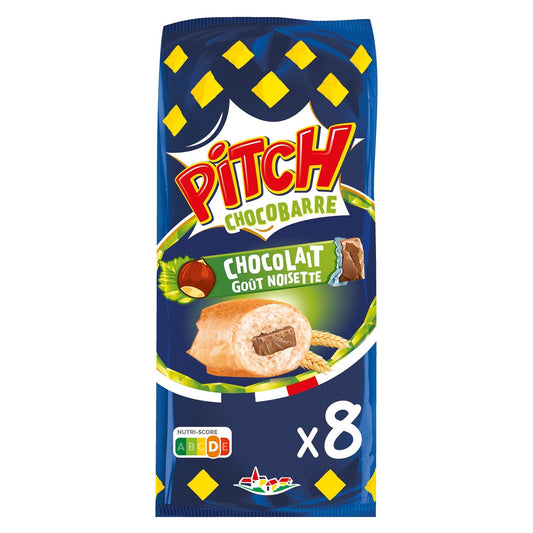 Brioches Barre Chocolat Noisette PITCH le sachet de 300g