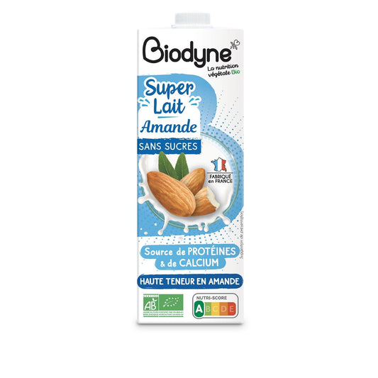 BIODYNE Sugar-Free Almond Milk Plant-Based Drink