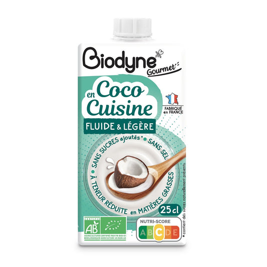 Crème Coco BIODYNE la brique de 25cL