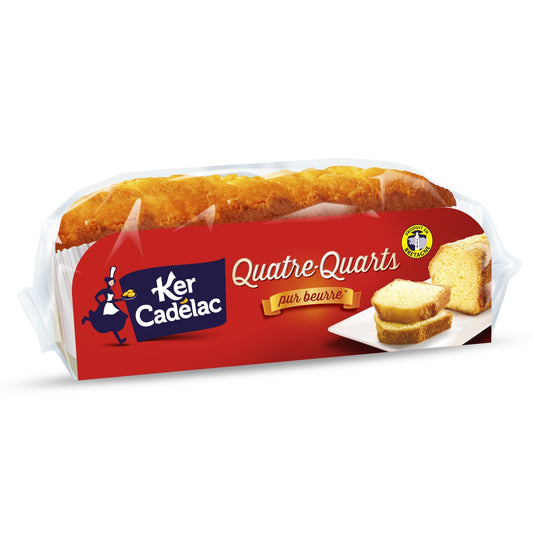 Quatre-Quarts Pur Beurre KER CADELAC le gâteau de 200g