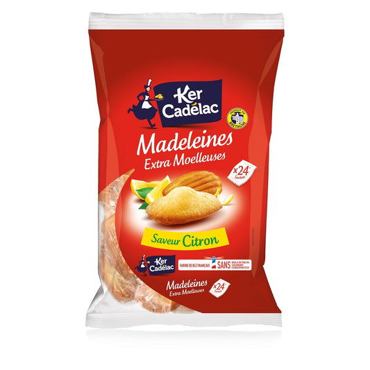 Madeleine Citron Extra Moelleuse KER CADELAC le sachet de 600g