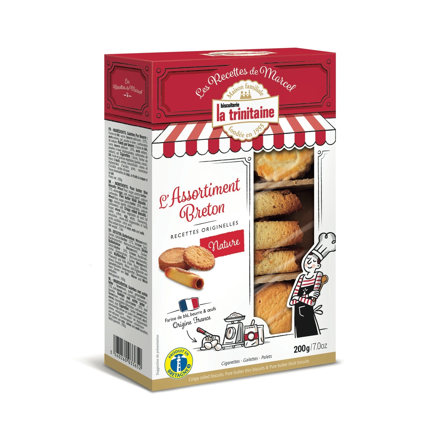 Biscuit Bretons Les Recettes de Marcel LA TRINITAINE 