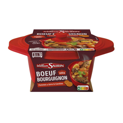 WILLIAM SAURIN Beef Bourguignon Cooked Dish
