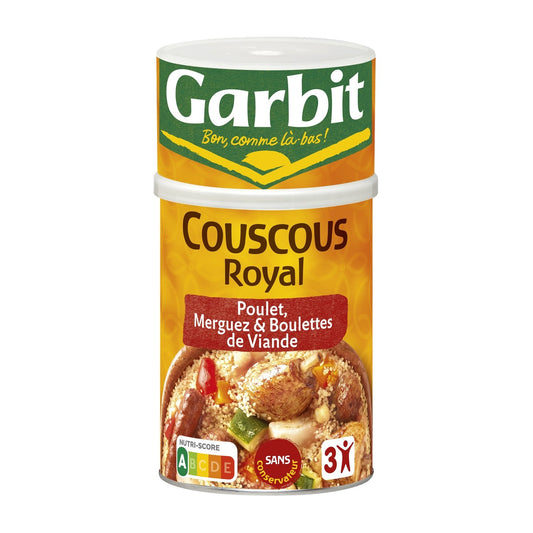 Family Dish Couscous Chicken Merguez GARBIT