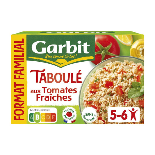Ready Meal Tabbouleh Fresh Tomatoes Mint Lemon GARBIT