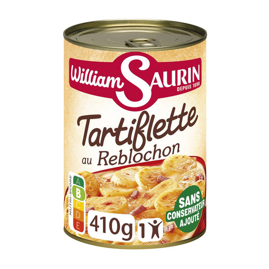 Plat Familial Tartiflette WILLIAM SAURIN la boîte de 410g