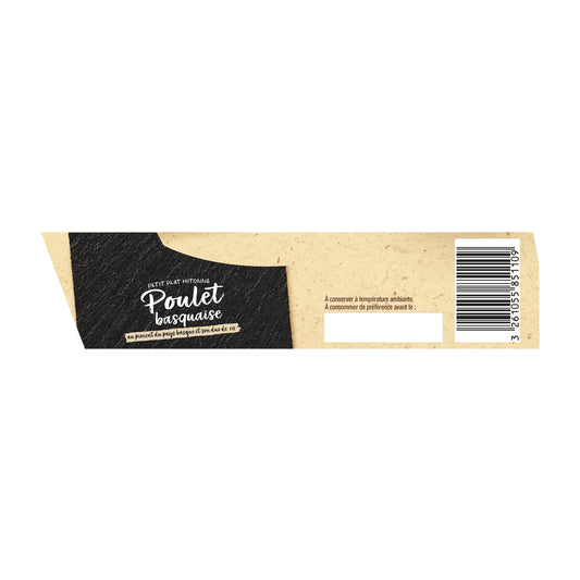 Plat Individuel Poulet Basquaise WILLIAM SAURIN