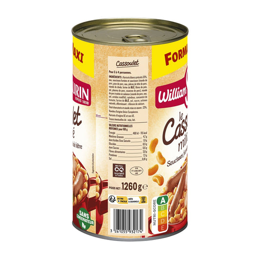 WILLIAM SAURIN Cassoulet Family Dish