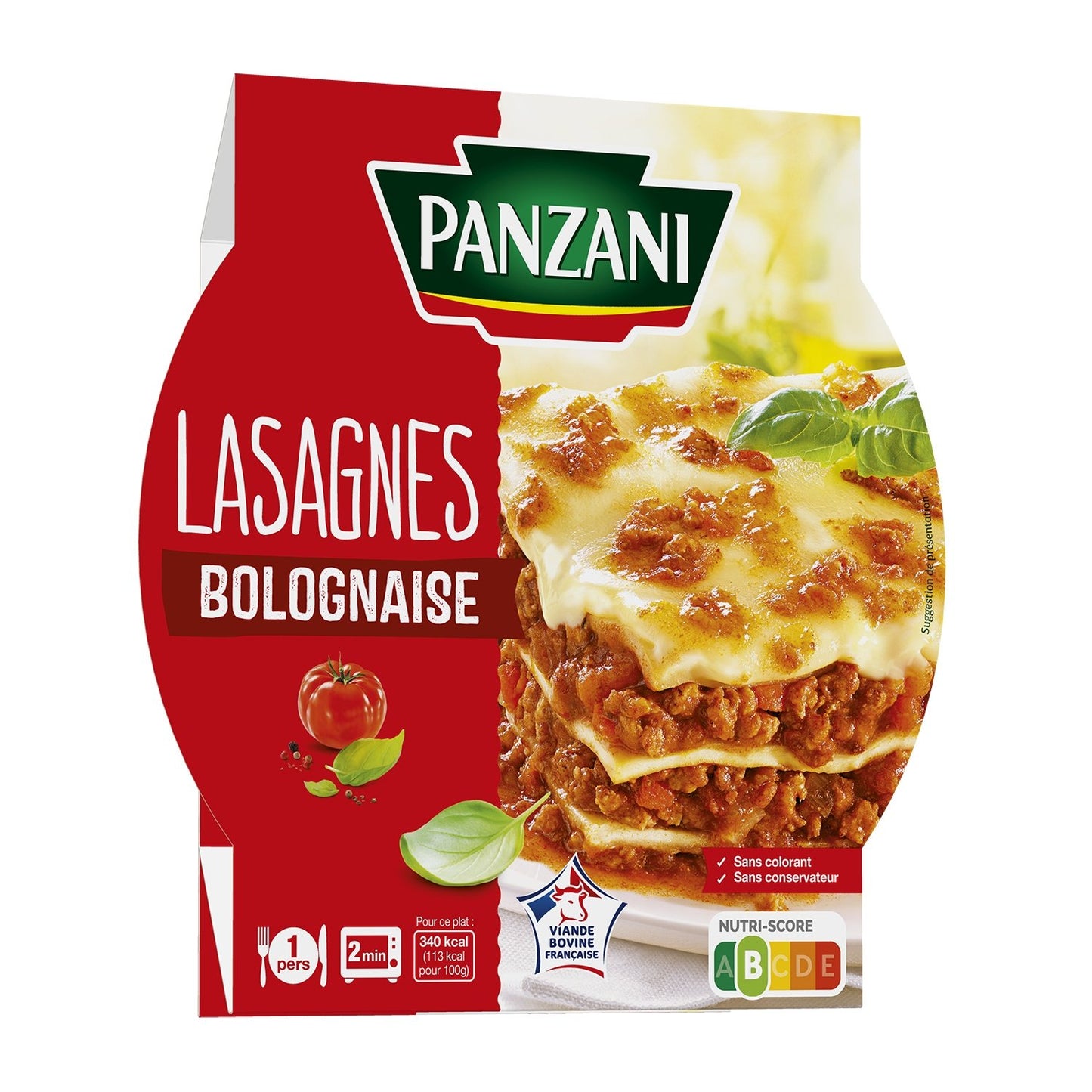 Ready Meal Lasagna Bolognese PANZANI