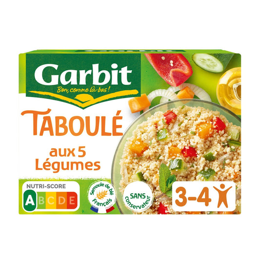 GARBIT 5 Vegetable Tabbouleh Cooked Dish