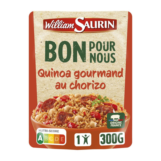 Individual Quinoa Dish with Chorizo ​​WILLIAM SAURIN
