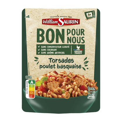 Chicken Twist Ready Meal Good for Us WILLIAM SAURIN