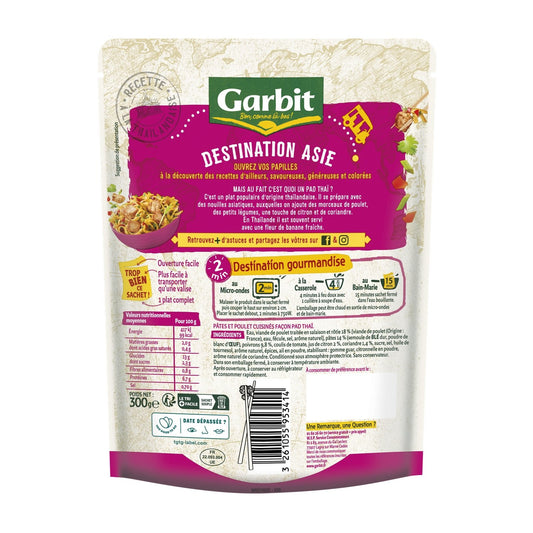 GARBIT Pad Thai Individual Dish