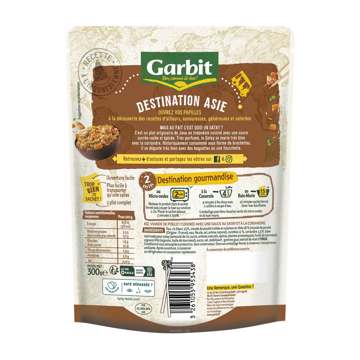 GARBIT Destination Asia Ready Meal