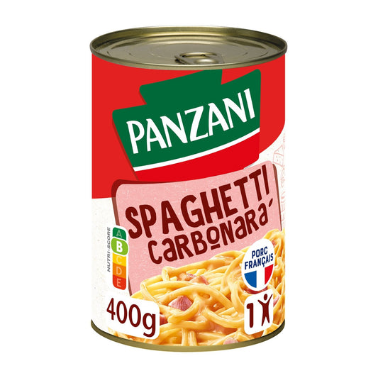 Spaghetti Carbonara PANZANI la boite de 400g