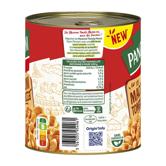 PANZANI Tomato Mozzarella Macaroni
